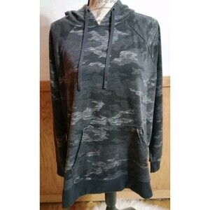 Athletic Works Women's Size 3XG 22 Camo Pull Over Long Sleeve Hooded Top